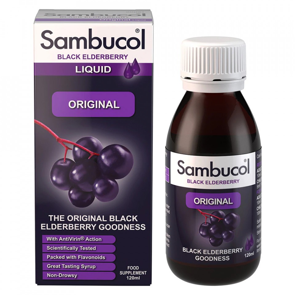 Sambucol Sirop Original (Gramaj: 120 ml)
