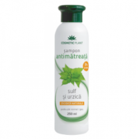 Sampon antimatreata cu sulf si urzica 250ml COSMETIC PLANT
