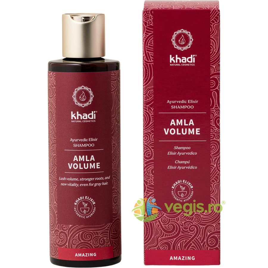 Sampon Ayurvedic pentru Volum si Stralucire cu Amla 200ml