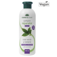 Sampon reparator 5 in 1 cu ceai verde si betaina  400ml COSMETIC PLANT