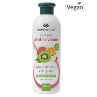Sampon volum cu citrice, kiwi, mar  400ml COSMETIC PLANT