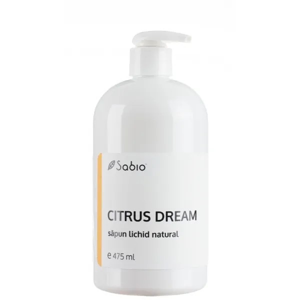 Săpun lichid Citrus Dream, Sabio (Gramaj: 475 ml, Concentratie: Sapun lichid)