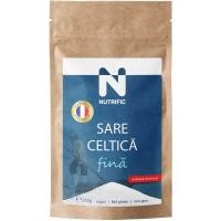 Sare celtica fina, extrasa manual 250gr NUTRIFIC
