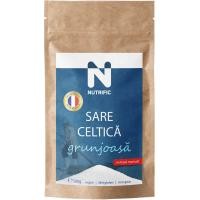 Sare celtica grunjoasa, extrasa manual 500gr NUTRIFIC