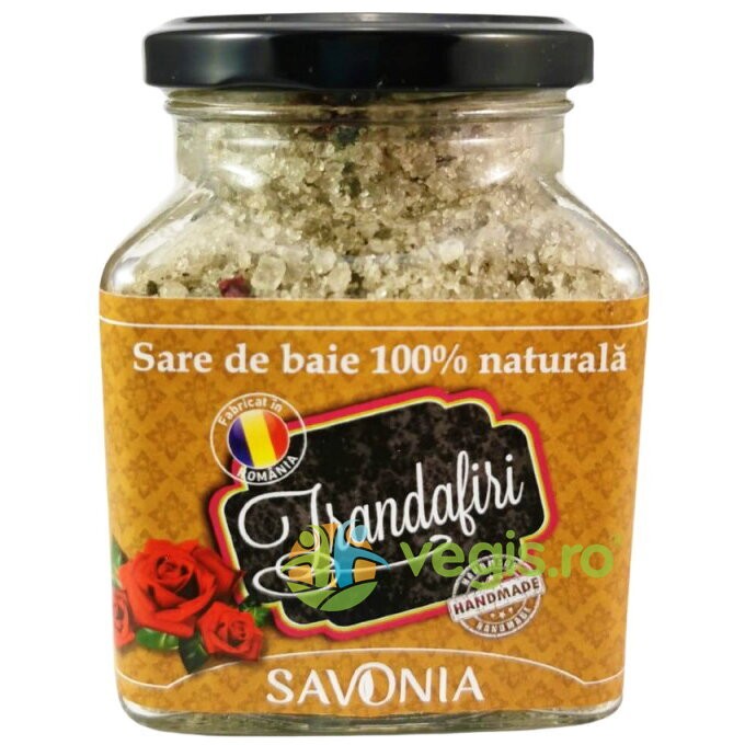Sare de Baie cu Trandafiri 350g