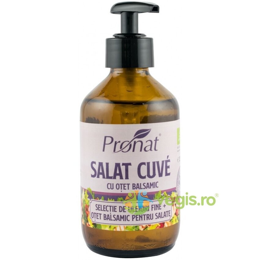 Selectie de Uleiuri si Otet Balsamic pentru Salate - Salat Cuve Ecologica/Bio 250ml