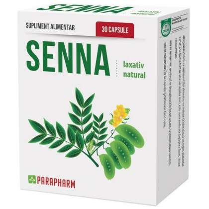 Senna 500 mg Parapharm 30 capsule (Concentratie: 500 mg)