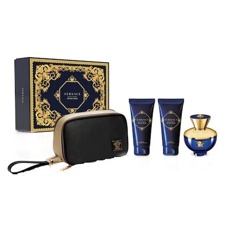 Set cadou Versace Dylan Blue pour Femme (Concentratie: Apa de Parfum, Gramaj: 50 ml)