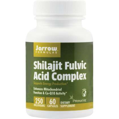 Shilajit Fulvic Acid Complex SECOM Jarrow Formulas 60 capsule (Concentratie: 250 mg)