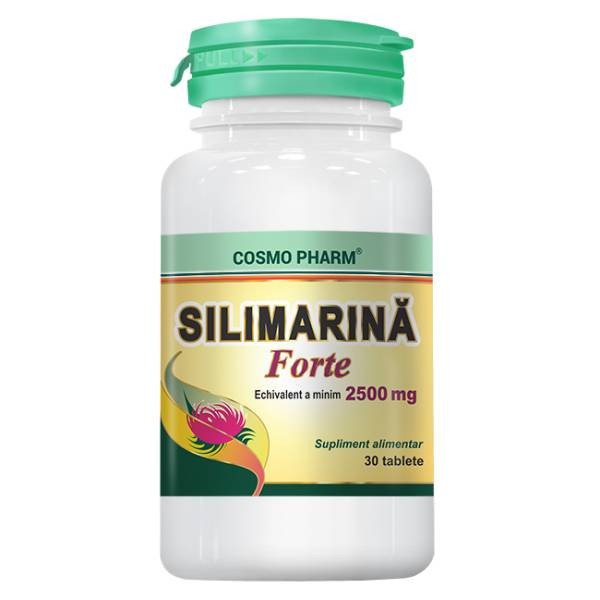 Silimarina Forte Cosmopharm 30 tablete (Concentratie: 100 mg)