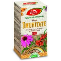 Sirop pentru imunitate cu miere, vitamina c si propolis f149 100ml FARES