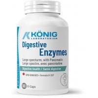 Spectru Larg de Enzime Digestive cu Pancreatina 90cps KONIG LABORATORIUM