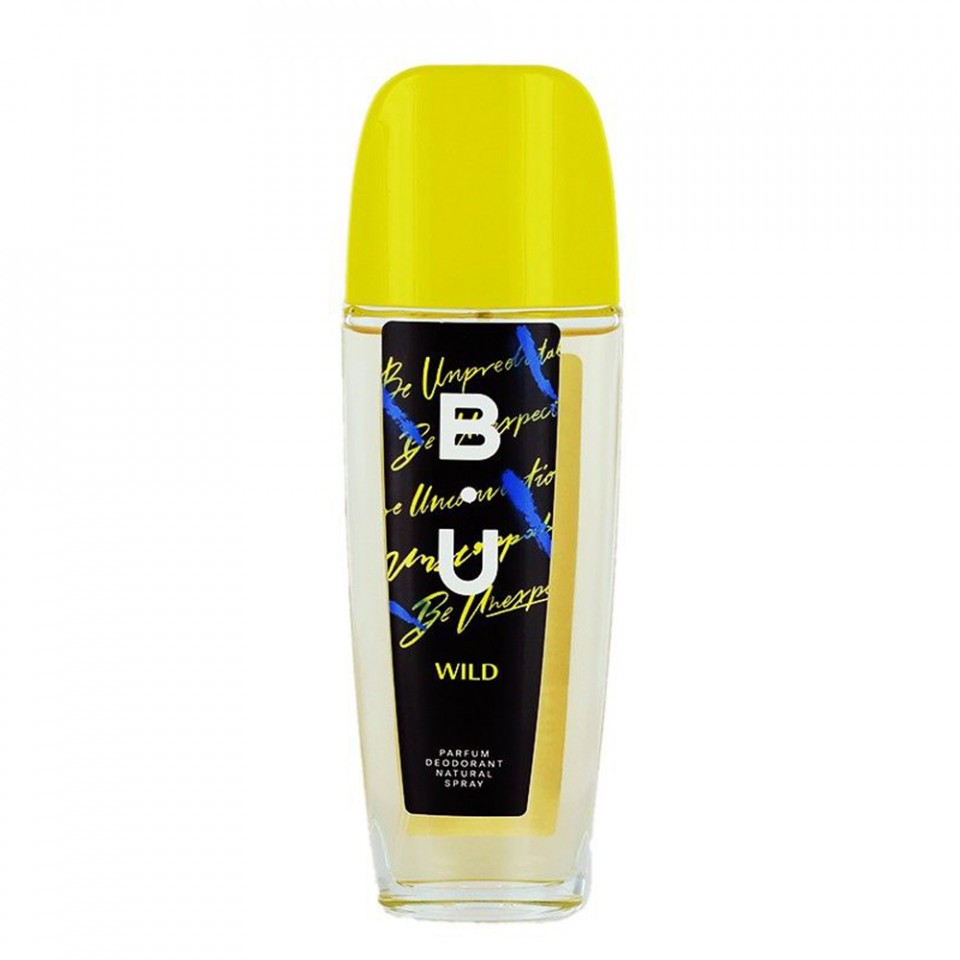 Spray de corp natural B.U. Wild( design nou) (Concentratie: Spray de Corp, Gramaj: 75 ml)