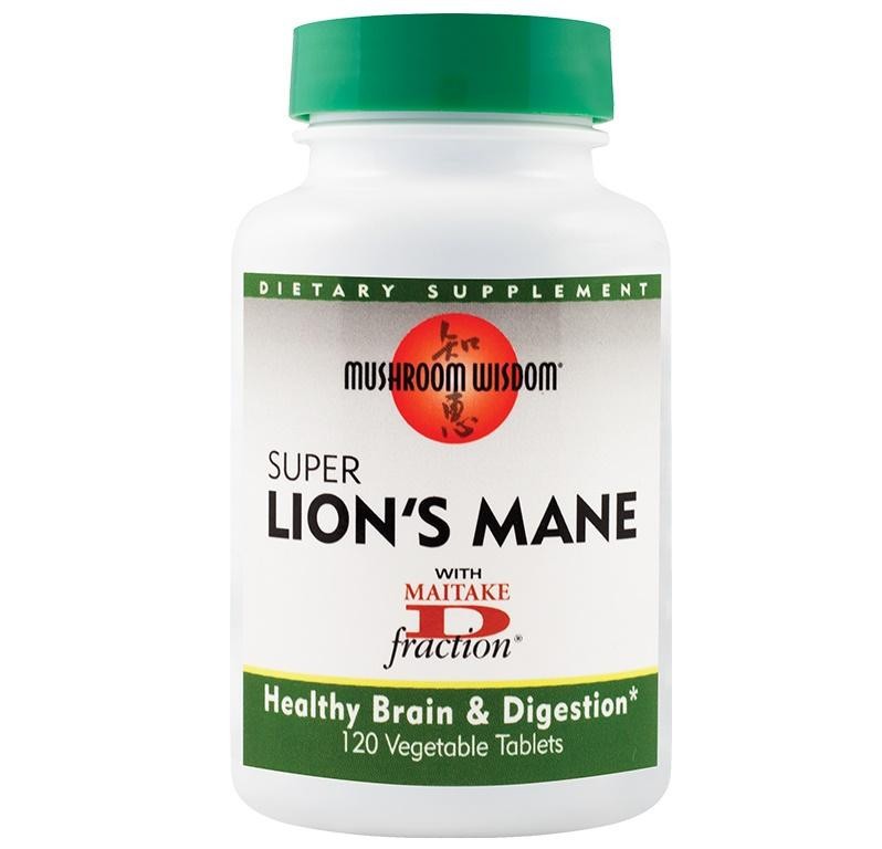 Super Lion’s Mane SECOM Mushroom Wisdom 120 tablete (Concentratie: 295 mg)