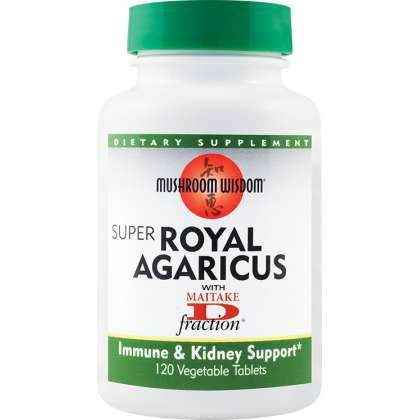 Super Royal Agaricus SECOM Mushroom Wisdom 120 tablete (Concentratie: 290 mg)
