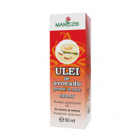 Ulei de avocado presat la rece-spray 50ml MANICOS