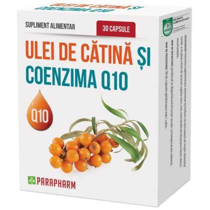 Ulei de catina si Coenzima Q10 Parapharm 30 capsule (Concentratie: 515 mg)