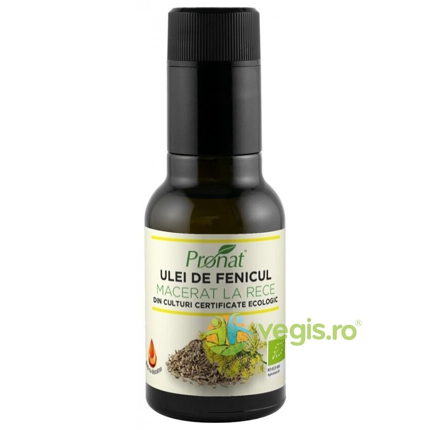 Ulei de Fenicul Macerat la Rece Ecologic/Bio 100ml