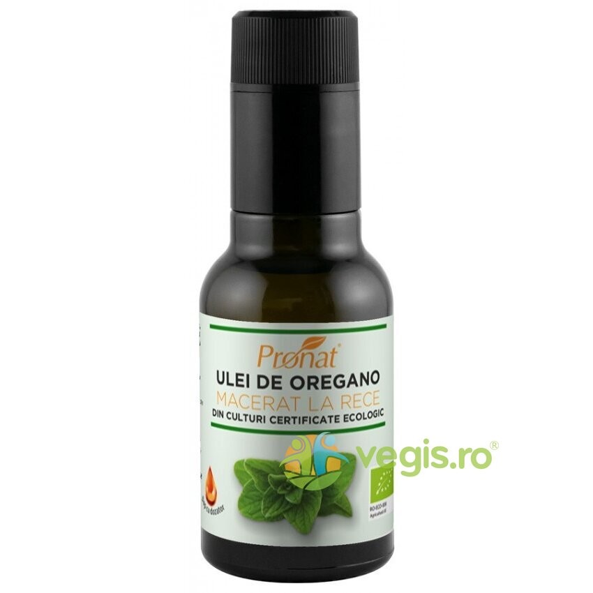 Ulei de Oregano Macerat la Rece Ecologic/Bio 100ml