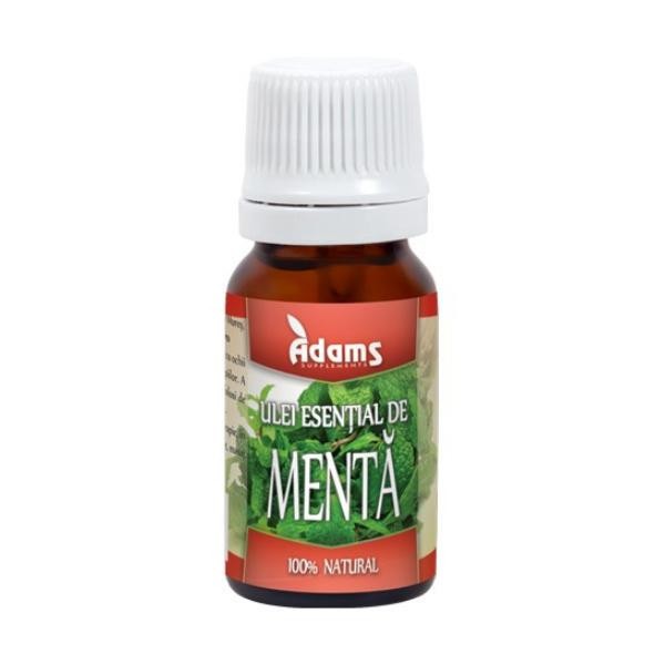 Ulei esential de Menta 10ml Adams Vision (Gramaj: 10 ml)