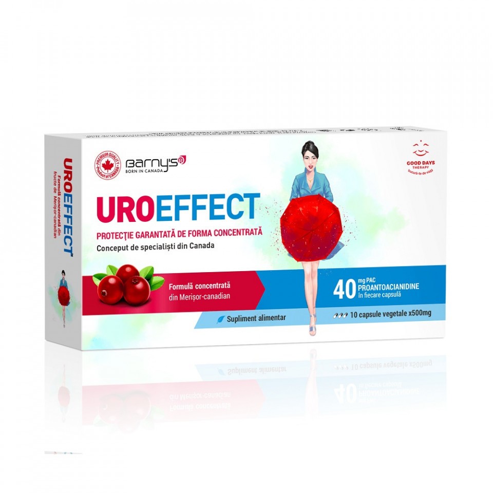 UroEffect, 10 capsule, Good Days Therapy (Concentratie: 10 capsule)