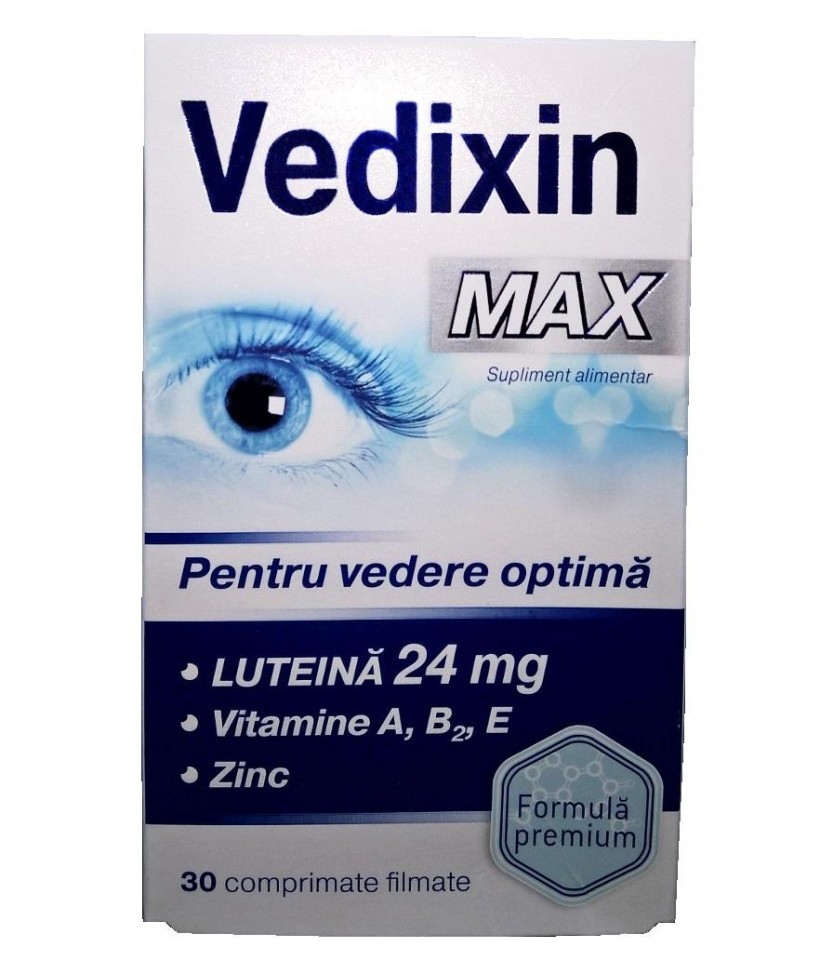 Vedixin Max Zdrovit 30 comprimate (Concentratie: 500 mg)
