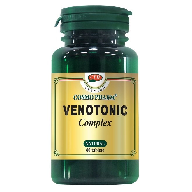 Venotonic Complex Cosmopharm Premium (Ambalaj: 30 tablete, Concentratie: 698.15 mg)