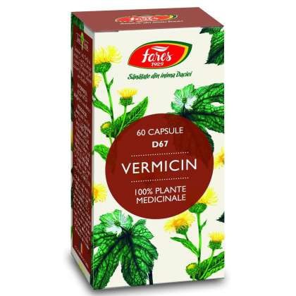 Vermicin Fares 60 capsule (Concentratie: 380 mg)