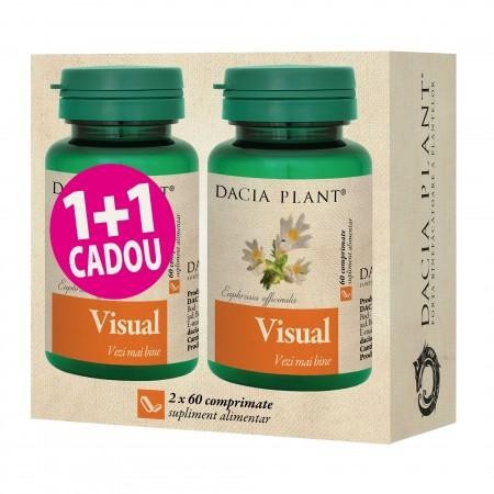 Visual Dacia Plant 60+60 comprimate (Concentratie: 500 mg)