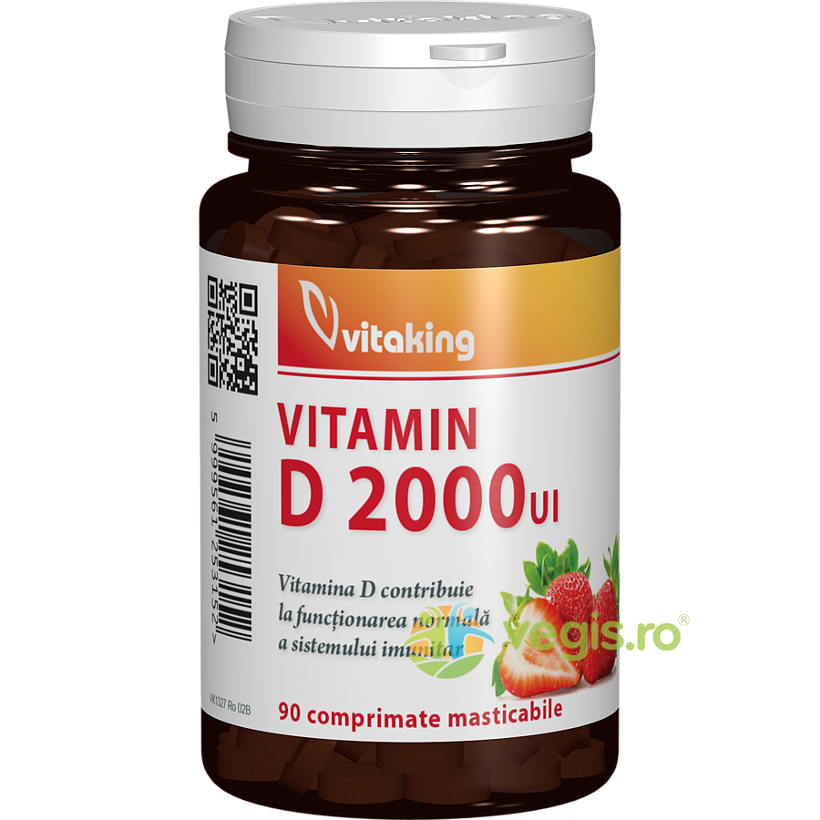 Vitamina D3 2000 IU 90cpr masticabile