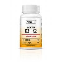 Vitamina d3+k2 30cps ZENYTH