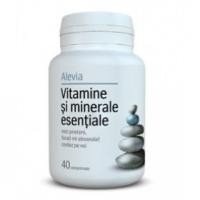 Vitamine si minerale esentiale 40cpr ALEVIA