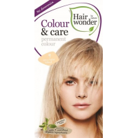 Vopsea permanenta fara amoniac, colour & care, 9 very light blond, hairwonder  40+20ml HENNAPLUS