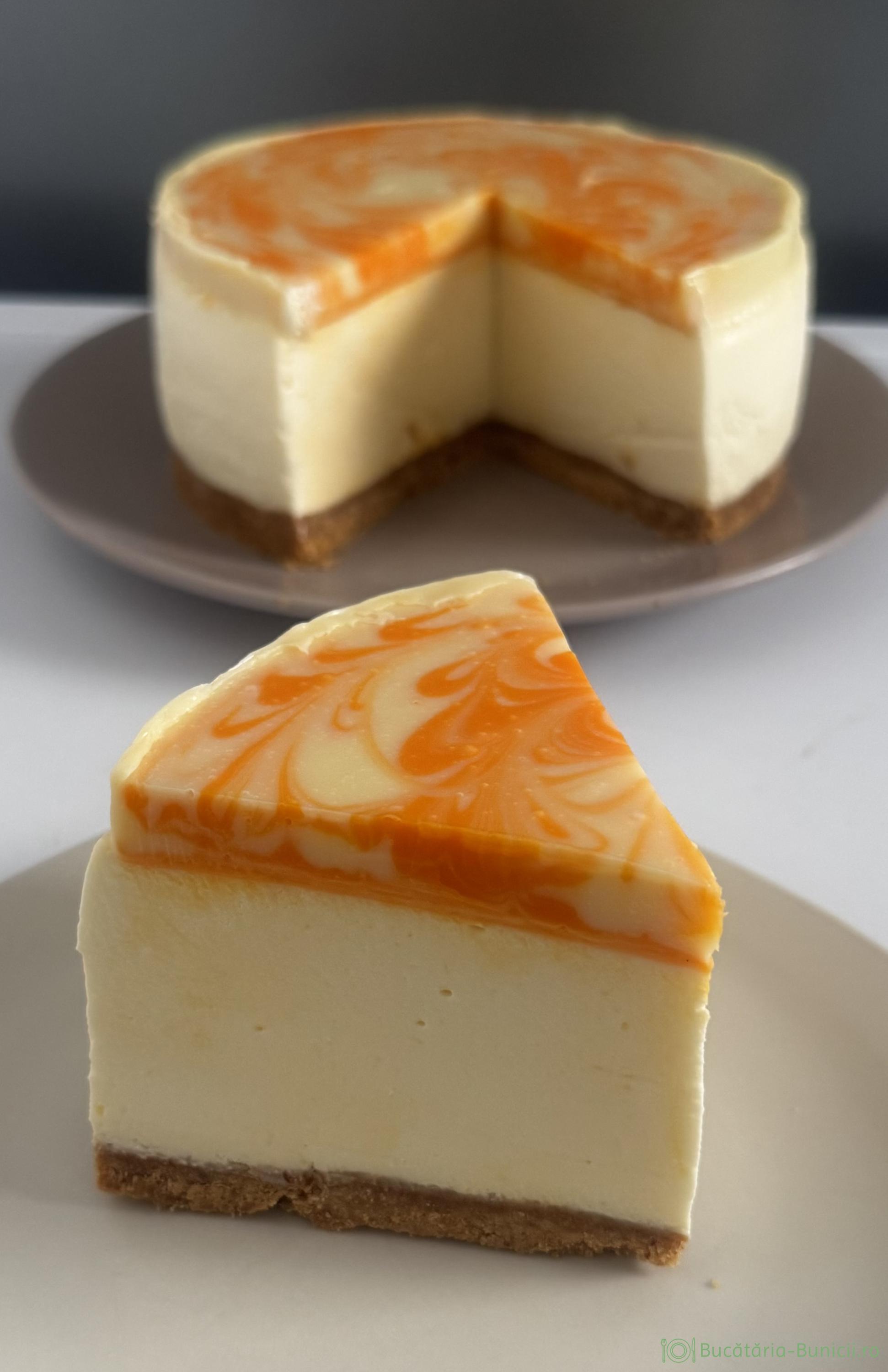 Cheesecake cu lemon curd